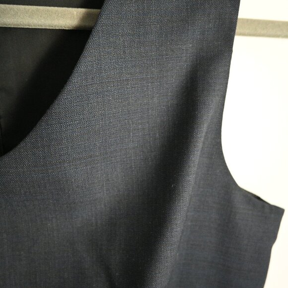 Theory Sleeveless Suiting Dress – Navy – Size 6 - Picture 6 of 14